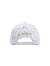 Load image into Gallery viewer, Reference Mens Paradise LA Pinstripe Hat - White/Blue