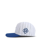 Load image into Gallery viewer, Reference Mens Paradise LA Pinstripe Hat - White/Blue