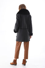 Load image into Gallery viewer, The Boreal Black Leather Women Jacket