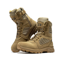 Load image into Gallery viewer, ROCKROOSTER Burano Coyote 8 inch Suede Leather Waterproof Tactical &amp; Military Boots AB540
