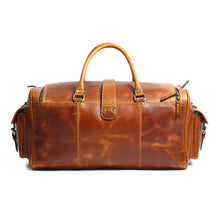 Load image into Gallery viewer, Berlin Leather Weekender Duffle Bag