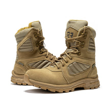 Load image into Gallery viewer, ROCKROOSTER Burano Coyote 8 inch Suede Leather Waterproof Tactical &amp; Military Boots AB540