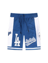 Load image into Gallery viewer, Pro Standard LA Dodgers City Script Tail Shorts - Royal Blue