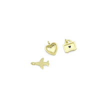 Load image into Gallery viewer, Air Plane I Love Travel Heart Camera Purse Charm Pendants,Sku#LD743