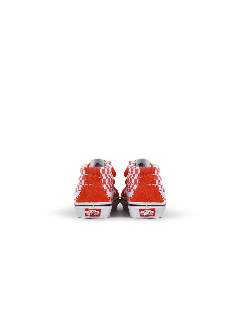 Vans (PS) Sk8-Mid Reissue V - Checkerboard Orange