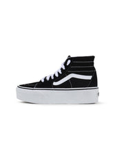 Load image into Gallery viewer, Vans Big Kids Sk8-Hi Tapered - Black/ True White