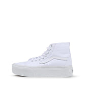 Load image into Gallery viewer, Vans Big Kids Sk8-Hi Tapered - Canvas True White