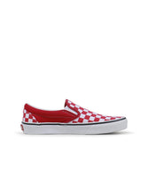 Load image into Gallery viewer, Vans Big Kids Classic Slip On - Checkerboard Red