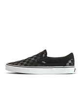Load image into Gallery viewer, Vans Mens Checkerboard Slip-On - Black