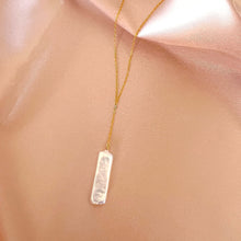 Load image into Gallery viewer, Stick Pearl Y Necklace