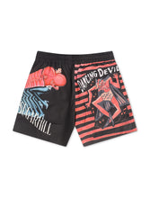 Load image into Gallery viewer, Sugarhill Dancing Poly Shorts - Black/Red