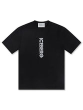 Load image into Gallery viewer, Iceberg Vertical Logo Tee - Black