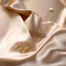 Load image into Gallery viewer, Coin Pearl Necklace