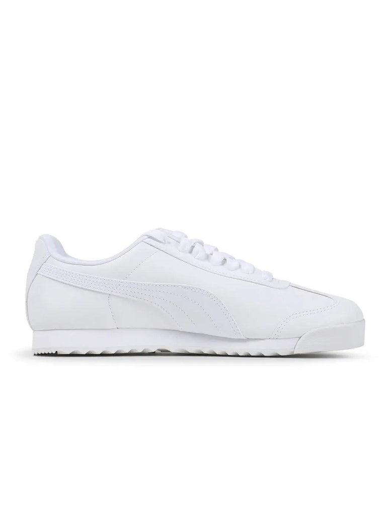 Puma Mens Roma Basic - White/ Light Grey