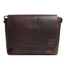 Load image into Gallery viewer, Genuine Sitka Leather Laptop Bag