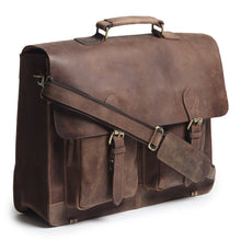 Load image into Gallery viewer, Buffalo Leather Messenger Bag