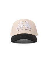 Load image into Gallery viewer, Reference Mirrored LA Hat - Cream/Black