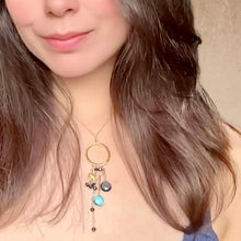 Load image into Gallery viewer, Aquamarine and Iolite Ammil Necklace