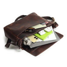 Load image into Gallery viewer, Genuine Sitka Leather Laptop Bag