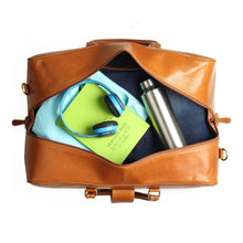 Load image into Gallery viewer, Port Blair Leather Duffle Travel Bag