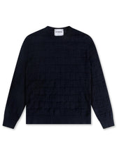 Load image into Gallery viewer, Iceberg All Over Knitted Sweater - Navy