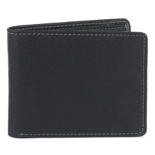Load image into Gallery viewer, Black Textured Leather Mens Wallet