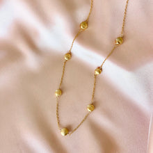 Load image into Gallery viewer, Gold Station Necklace