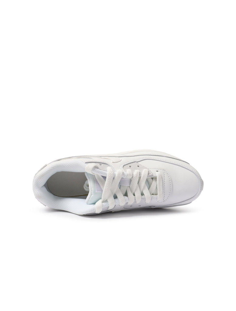 Nike Big Kids Airmax 90 LTR - White/White