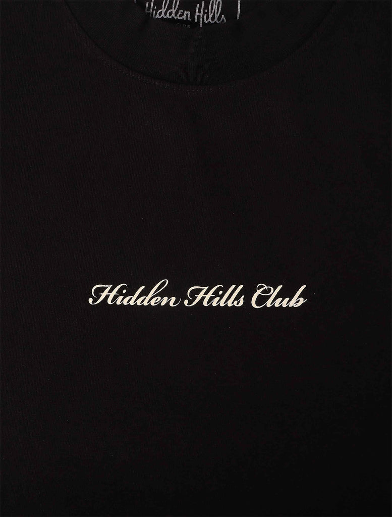 Hidden Hills Welcome to the Club Tee - Black