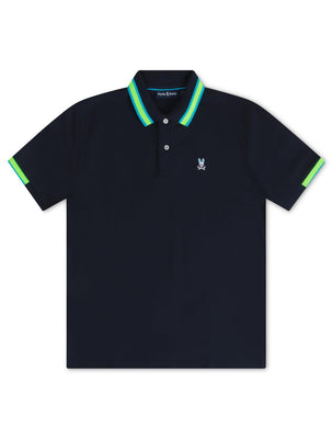 Psycho Bunny Mens Woodstock Polo - Navy