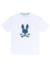 Load image into Gallery viewer, Psycho Bunny Mens Lenox Graphic Tee - White