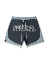 Load image into Gallery viewer, Sugarhill Summerland Jacquard Shorts - Light Blue