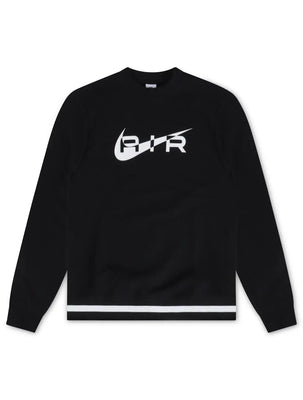 Nike Air Mens Fleece Crewneck -  Black