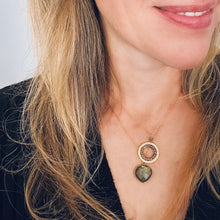 Load image into Gallery viewer, Labradorite Layering Necklaces