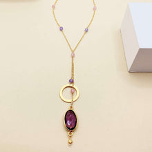 Load image into Gallery viewer, Amethyst Ballet Necklace