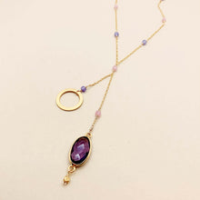 Load image into Gallery viewer, Amethyst Ballet Necklace