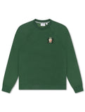 Lacoste Embroidered Shield Sweatshirt - Green