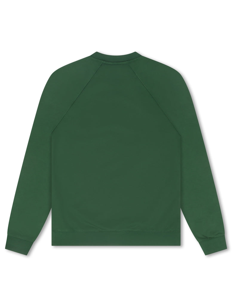 Lacoste Embroidered Shield Sweatshirt - Green