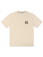 Load image into Gallery viewer, Lacoste Embroidered Badge Tee - Cream