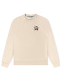 Lacoste Embroidered Shield Sweatshirt - Cream