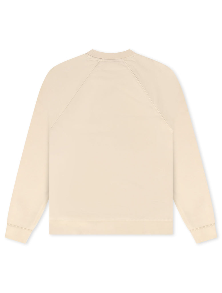 Lacoste Embroidered Shield Sweatshirt - Cream