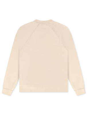 Lacoste Embroidered Shield Sweatshirt - Cream