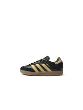 Load image into Gallery viewer, Adidas (PS) Samba Messi Indoor Soccer Shoes - Black/Gold