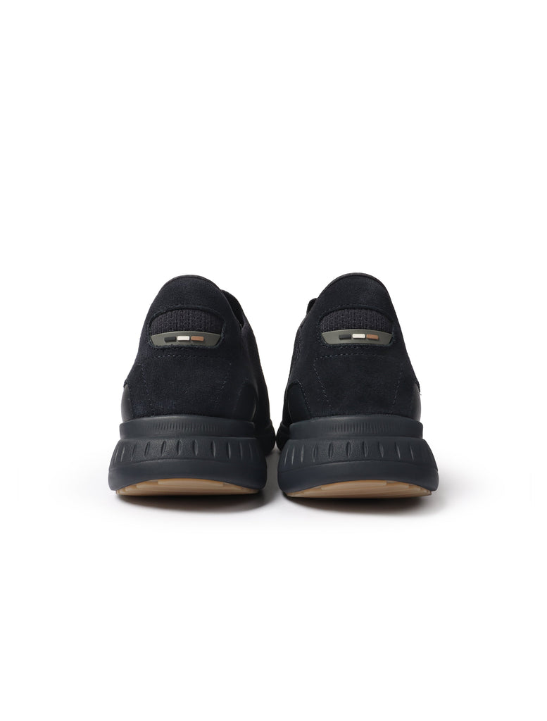 Hugo TTNM Slip-On Trainers - Dark Blue