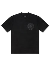 Load image into Gallery viewer, Money Dept. Vintage Old English Tee - Black/Black