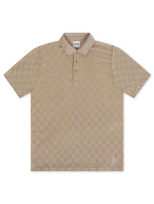 Kuwalla Jacquard Polo - Beige