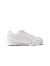 Load image into Gallery viewer, Puma Big Kids Roma Basic - White/Gold