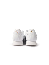 Load image into Gallery viewer, Puma Big Kids Roma Basic - White/Gold