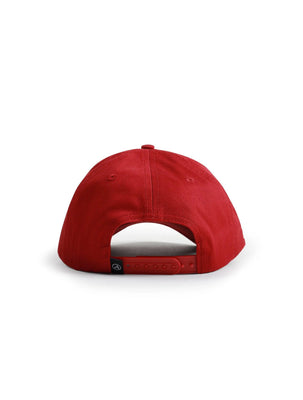 Almost Someday Warp Snapback - Red