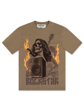 Load image into Gallery viewer, Bkys Rockstar Oversized Tee - Brown
